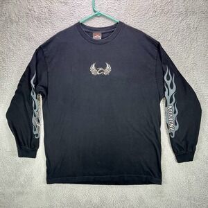 Vintage Orange County Choppers Shirt Mens XL 2003 Biker New York Long Sleeve